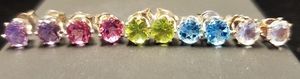 Swiss blue&pink, topaz, peridot, amethyst